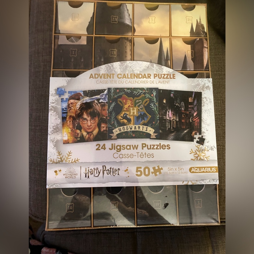 Harry Potter Puzzle Adventure Calendar NEW